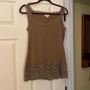 Brown Elan Tank by Sundance in Size Medium 🧡